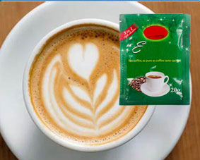 Flavored coffee packaging machine