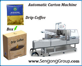 Cartoning machine for pharmaceuticals & healthcare Cartoning machine for pharmaceuticals & healthcare